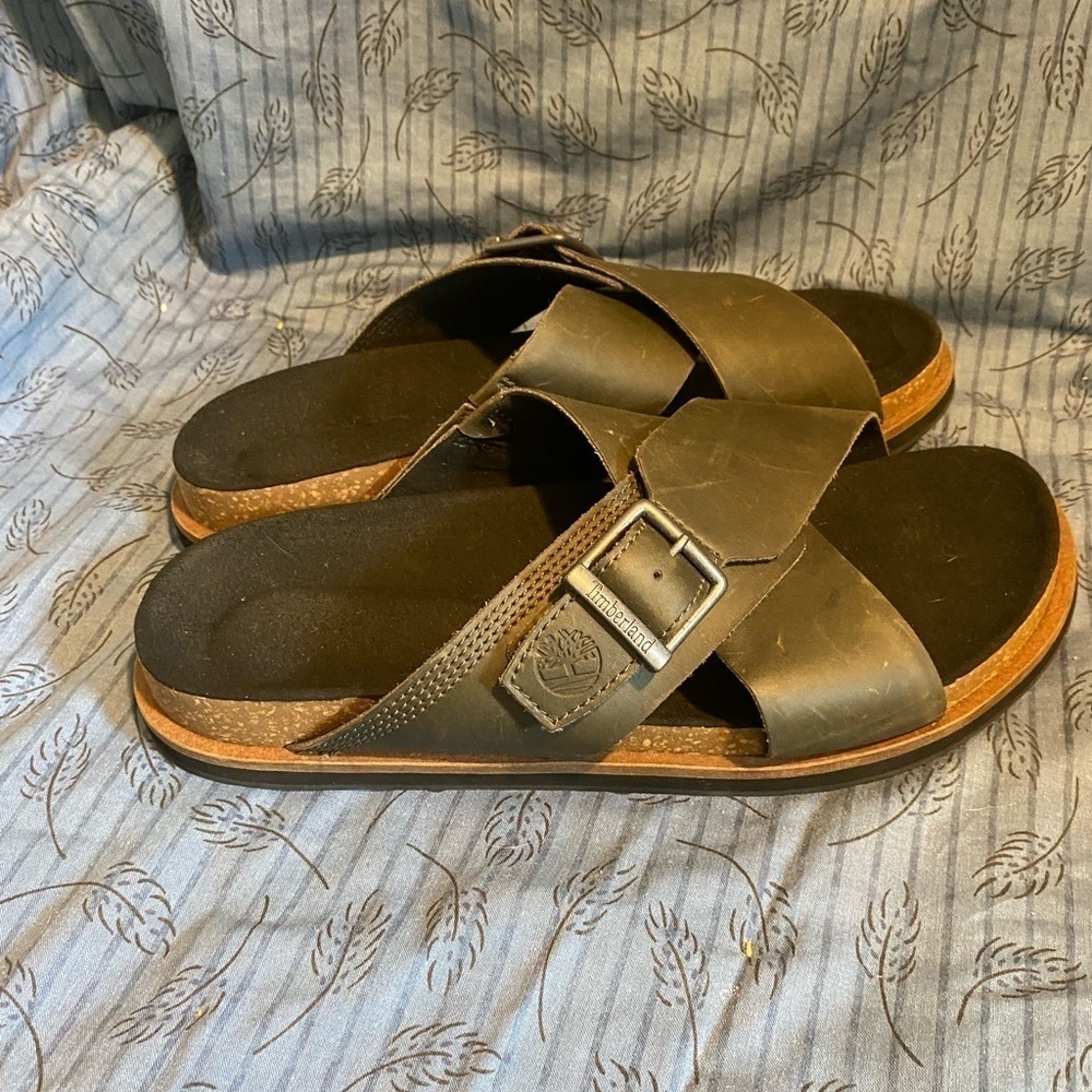 Timberland Amalfi vibes crossed sandal in slate mens 8